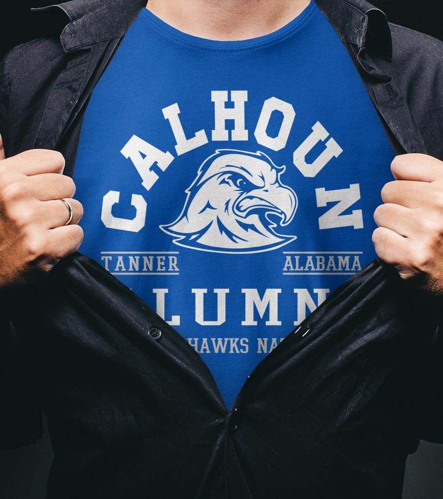 Calhoun Alumni Tanner Alabama Warhawks Nation T-Shirt
