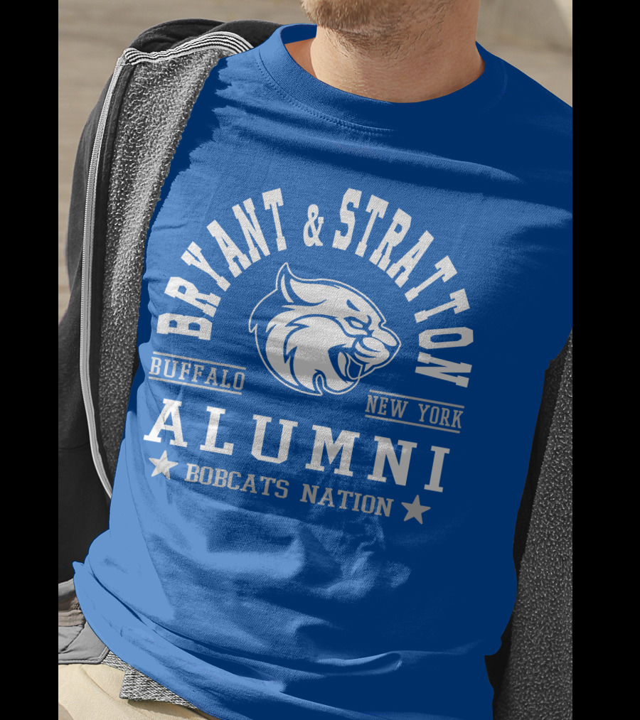 Bryant And Stratton Buffalo New York Alumni Bobcats Nation T-Shirt