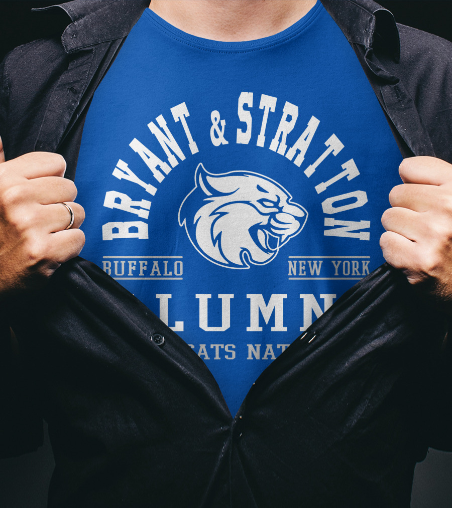 Bryant And Stratton Buffalo New York Alumni Bobcats Nation T-Shirt