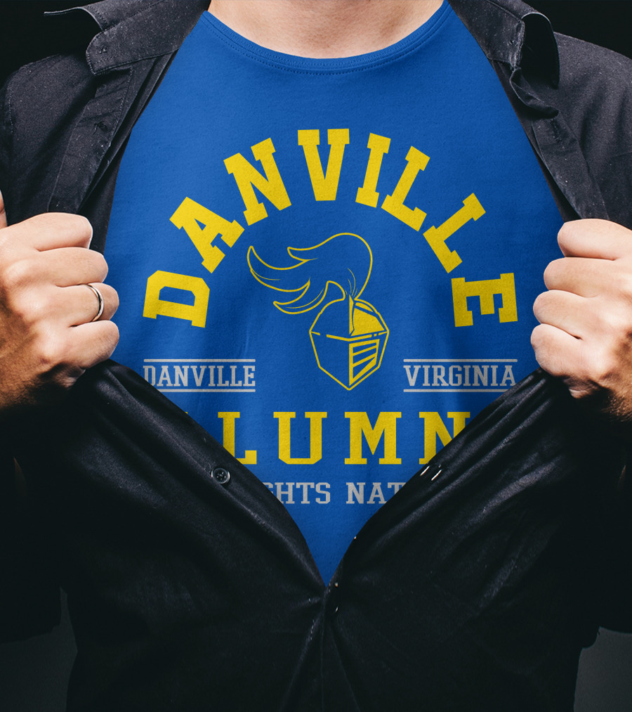 Danville Virginia Alumni Knights Nation T-Shirt