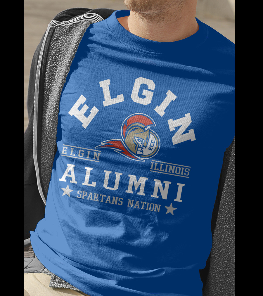 Elgin Illinois ECC Spartans Alumni Nation T-Shirt