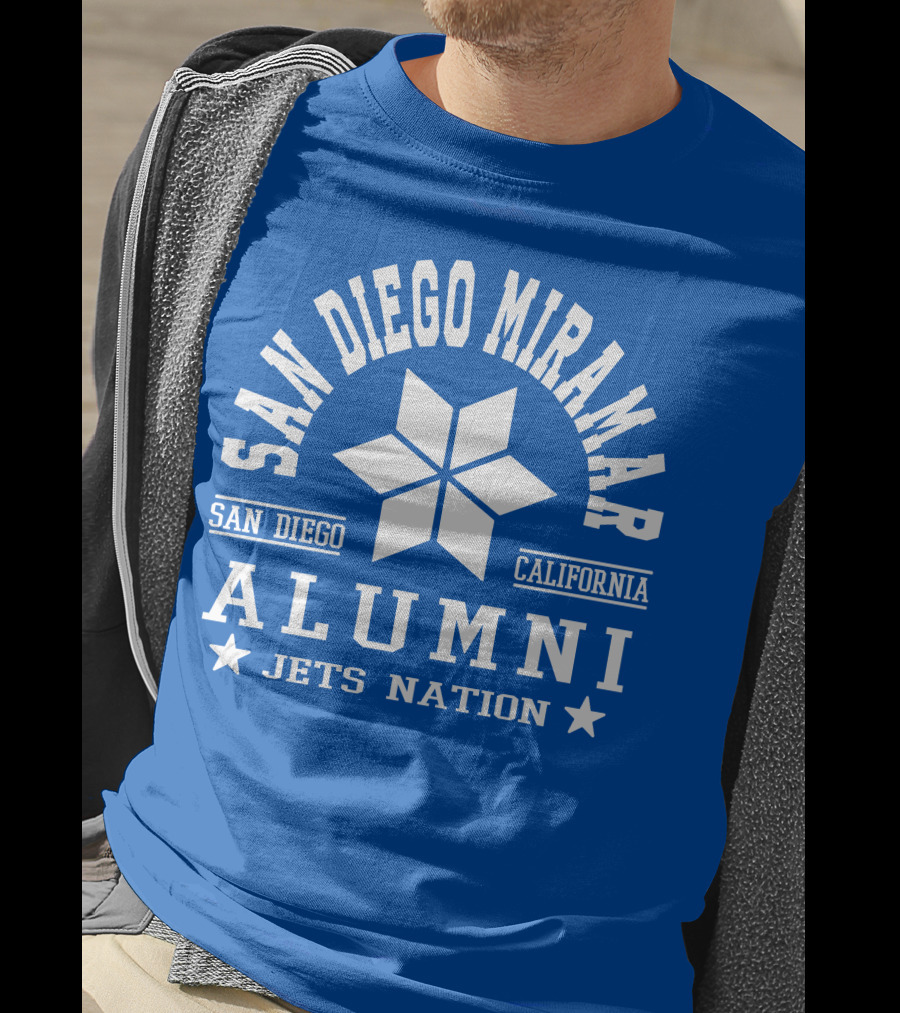 San Diego Miramar California Alumni Jets Nation T-Shirt