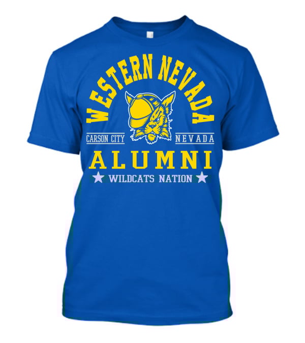 Western Nevada Carson City Alumni Wildcats Nation T-Shirt