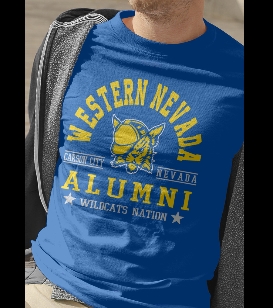 Western Nevada Carson City Alumni Wildcats Nation T-Shirt