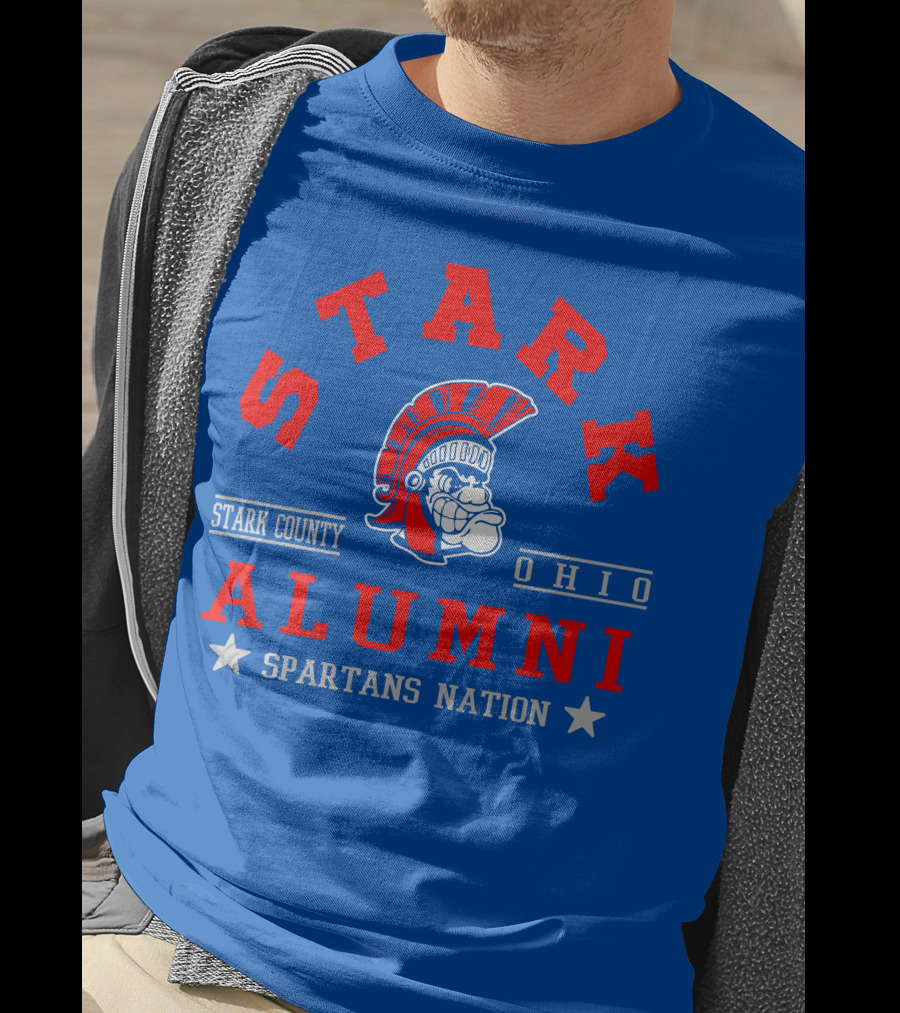 Stark County Ohio Alumni Spartans Nation T-Shirt
