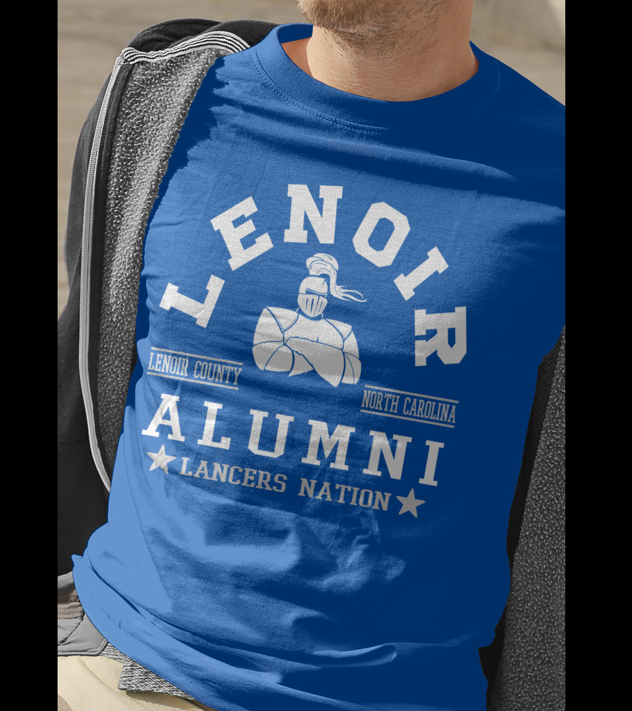 Lenoir County North Carolina Alumni Lancers Nation T-Shirt