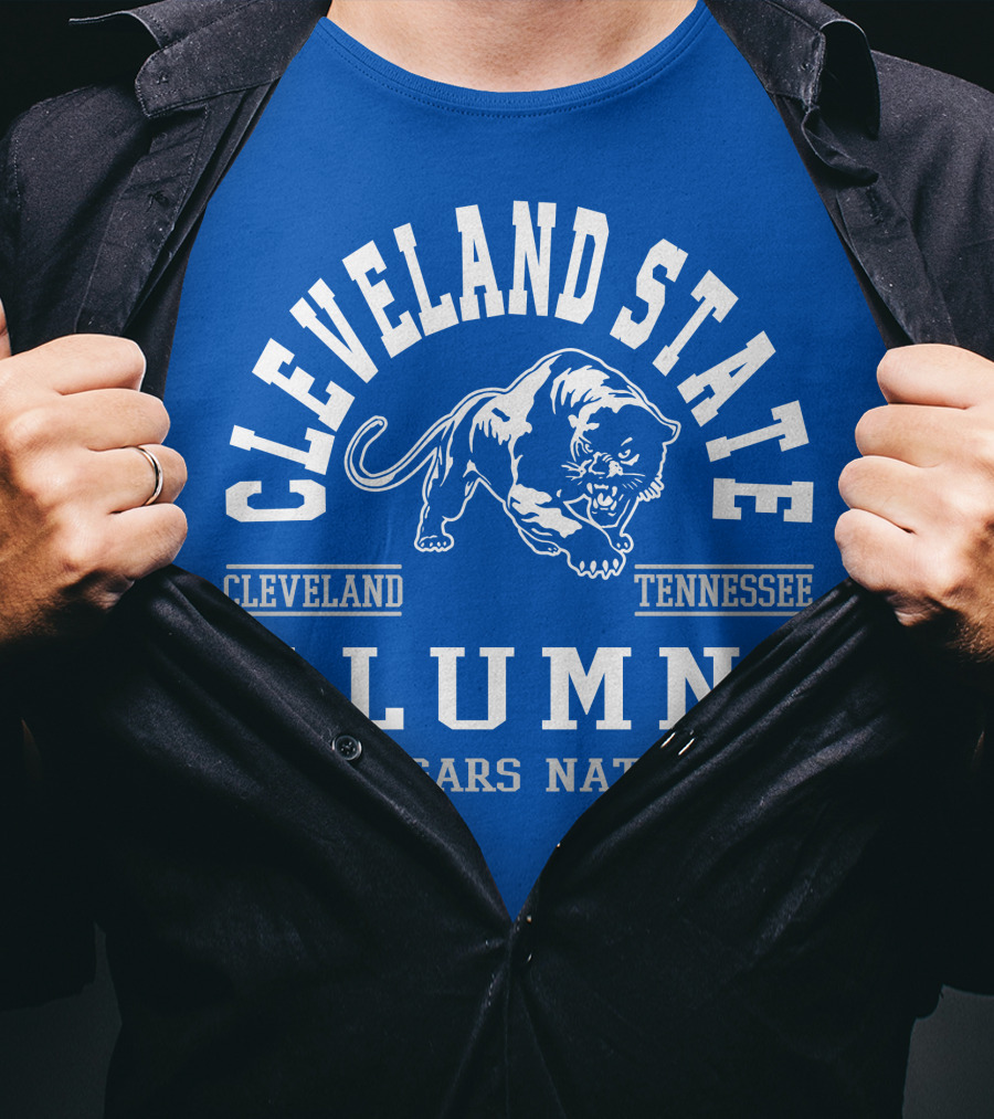 Cleveland State Alumni Cougars Nation Cleveland Tennessee T-Shirt