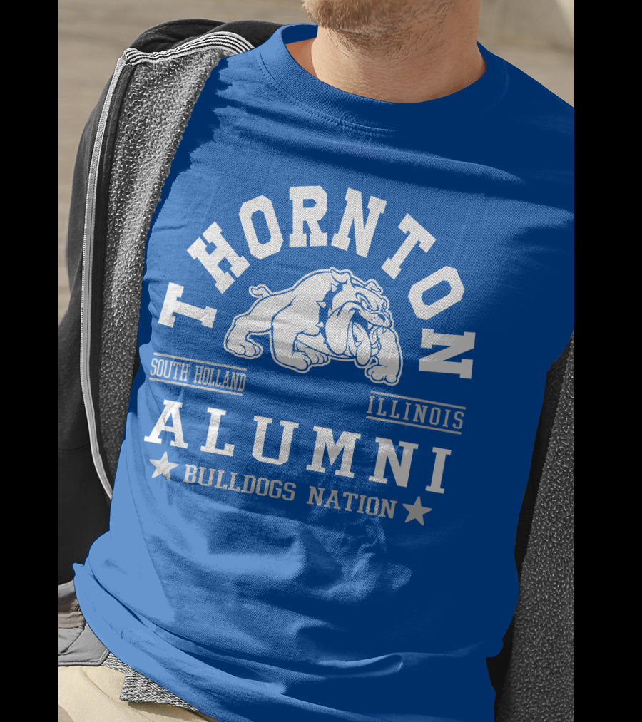Thornton Alumni Bulldogs Nation South Holland Illinois T-Shirt
