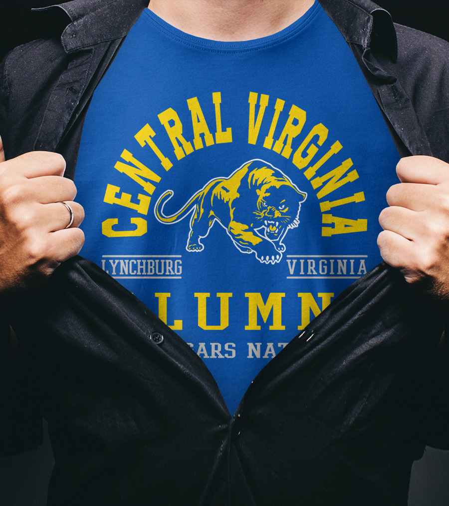 Central Virginia Lynchburg Cougars Alumni Nation T-Shirt
