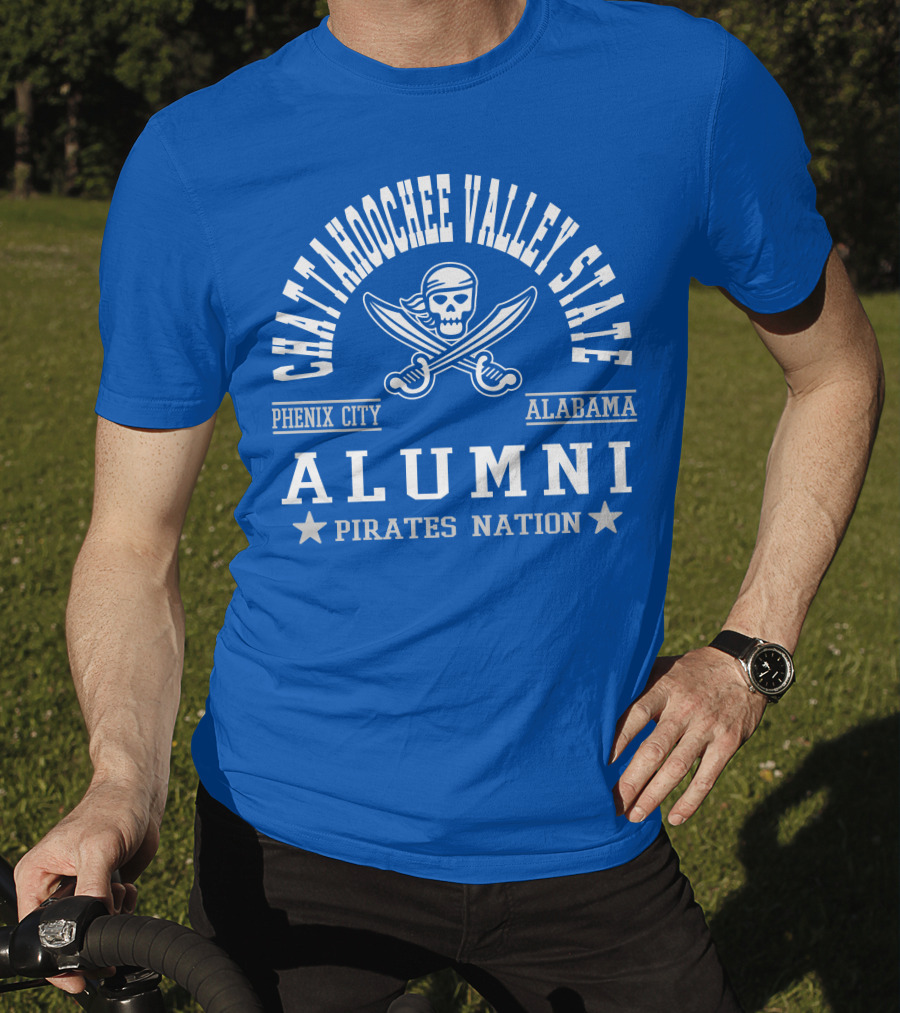 Chattahoochee Valley State Phenix City Alabama Alumni Pirates Nation T-Shirt