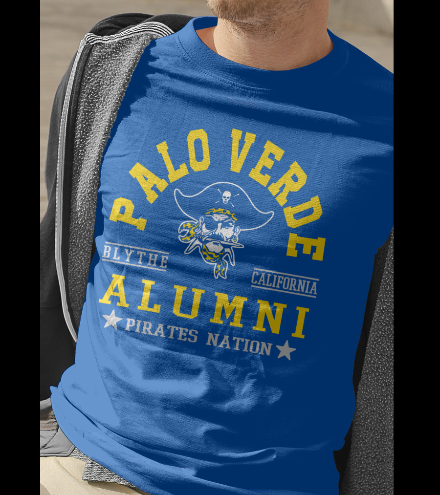 Palo Verde Alumni Pirates Nation Blythe California T-Shirt