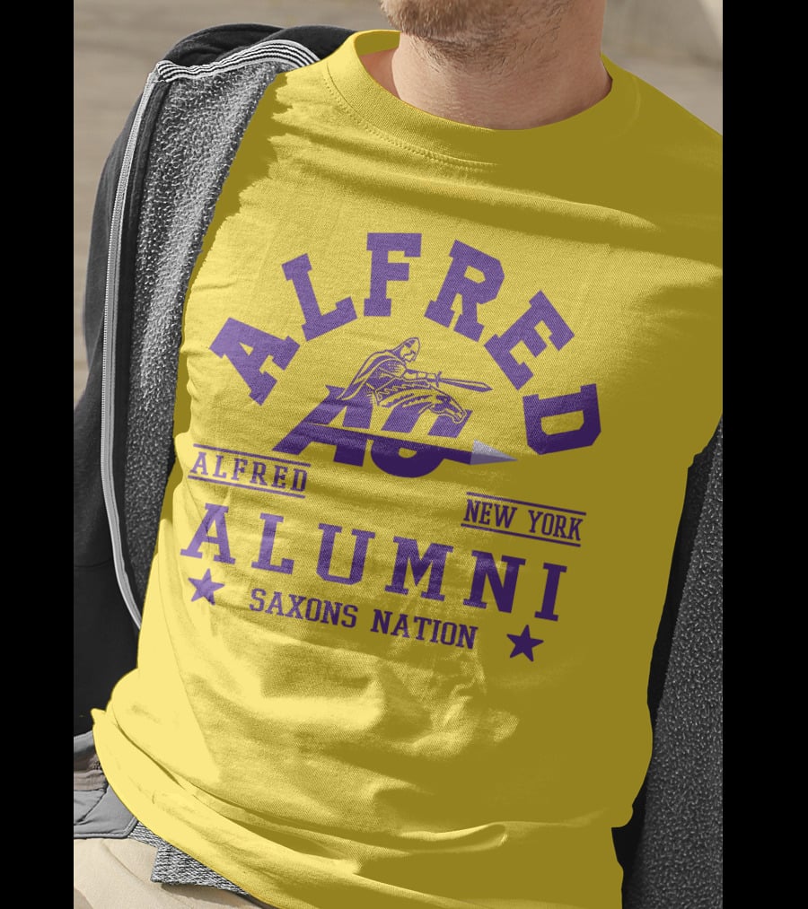 Alfred University Alumni Saxons Nation New York T-Shirt