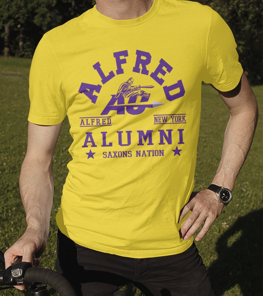 Alfred University Alumni Saxons Nation New York T-Shirt