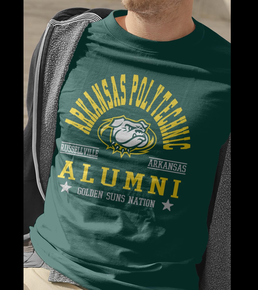 Arkansas Polytechnic Russellville Arkansas Alumni Golden Suns Nation T-Shirt