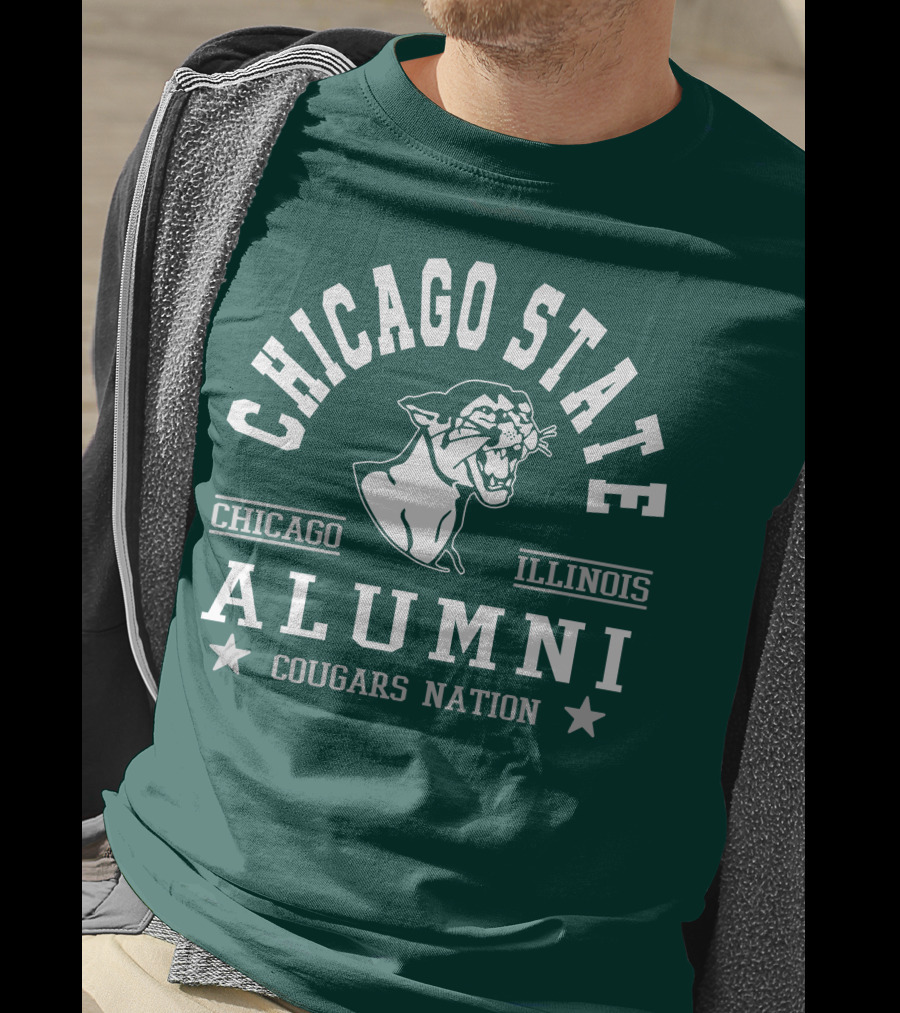 Chicago State Alumni Cougars Nation Illinois T-Shirt
