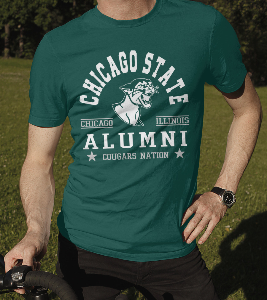 Chicago State Alumni Cougars Nation Illinois T-Shirt