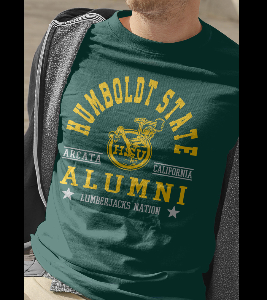Humboldt State Alumni Arcata California Lumberjacks Nation HSU T-Shirt