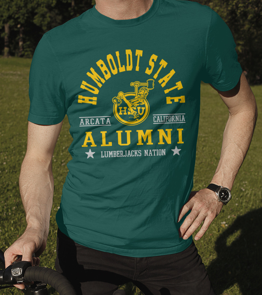 Humboldt State Alumni Arcata California Lumberjacks Nation HSU T-Shirt