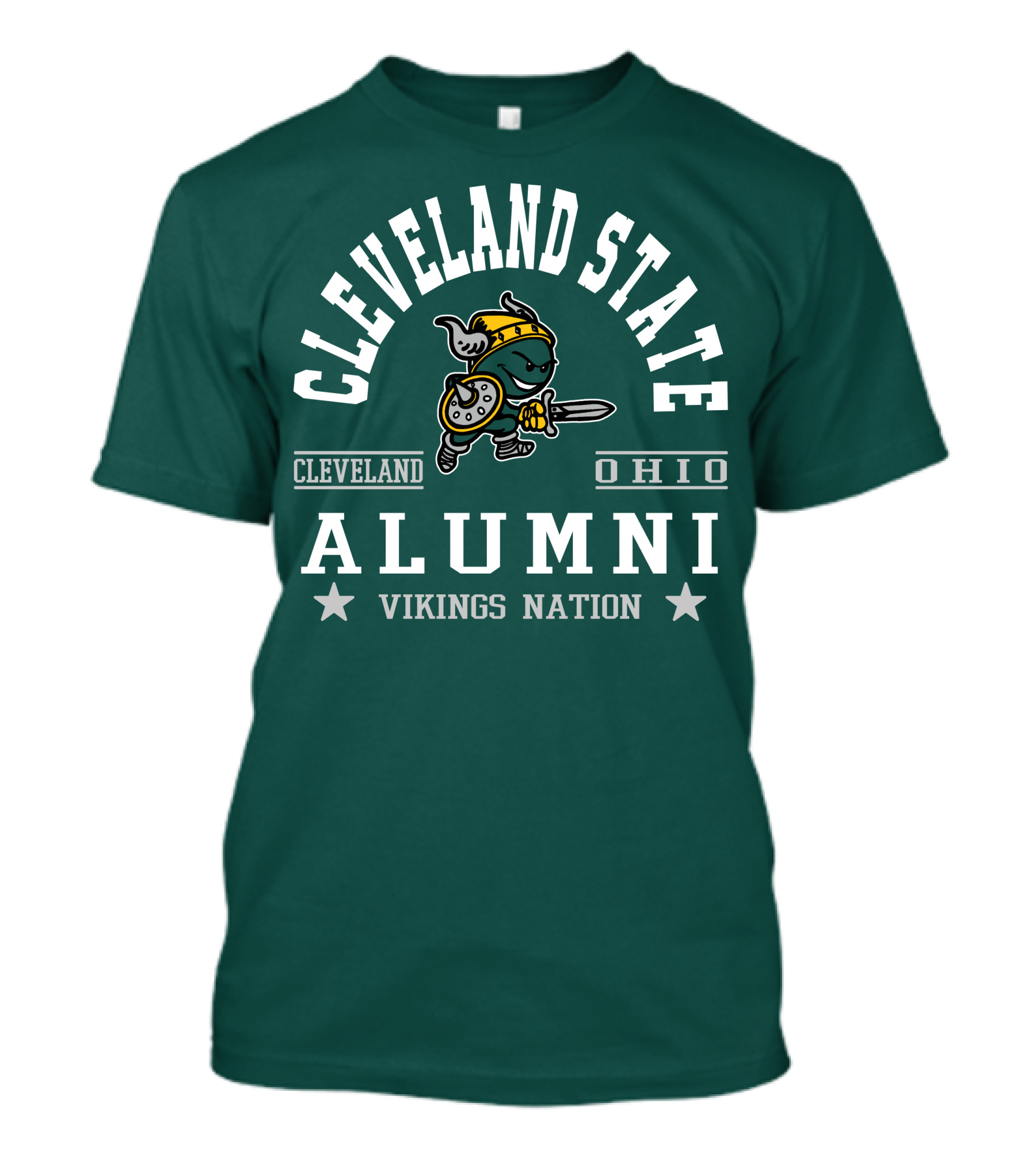 Cleveland State University Ohio Alumni Vikings Nation T-Shirt