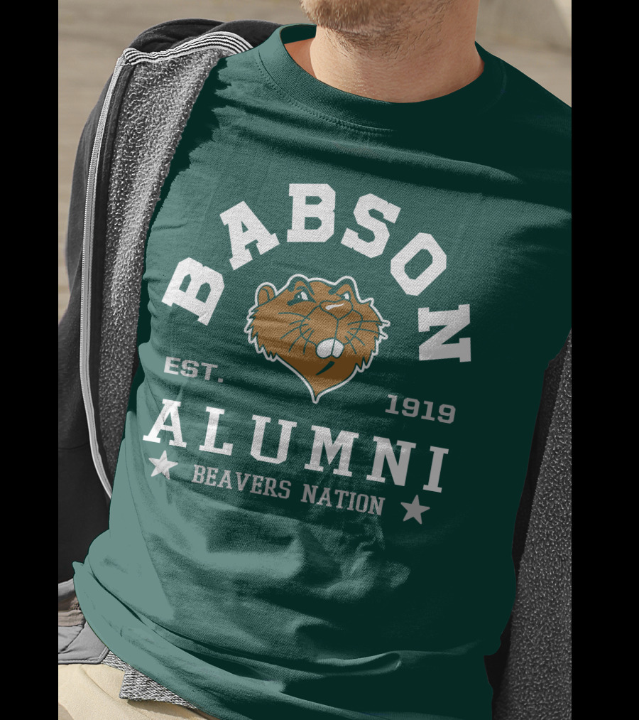 Babson Alumni Beavers Nation Est. 1919 T-Shirt