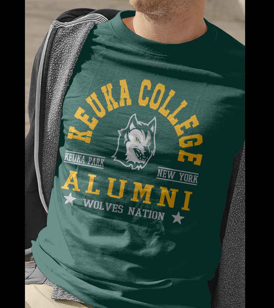 Keuka College Alumni Wolves Nation Keuka Park New York T-Shirt