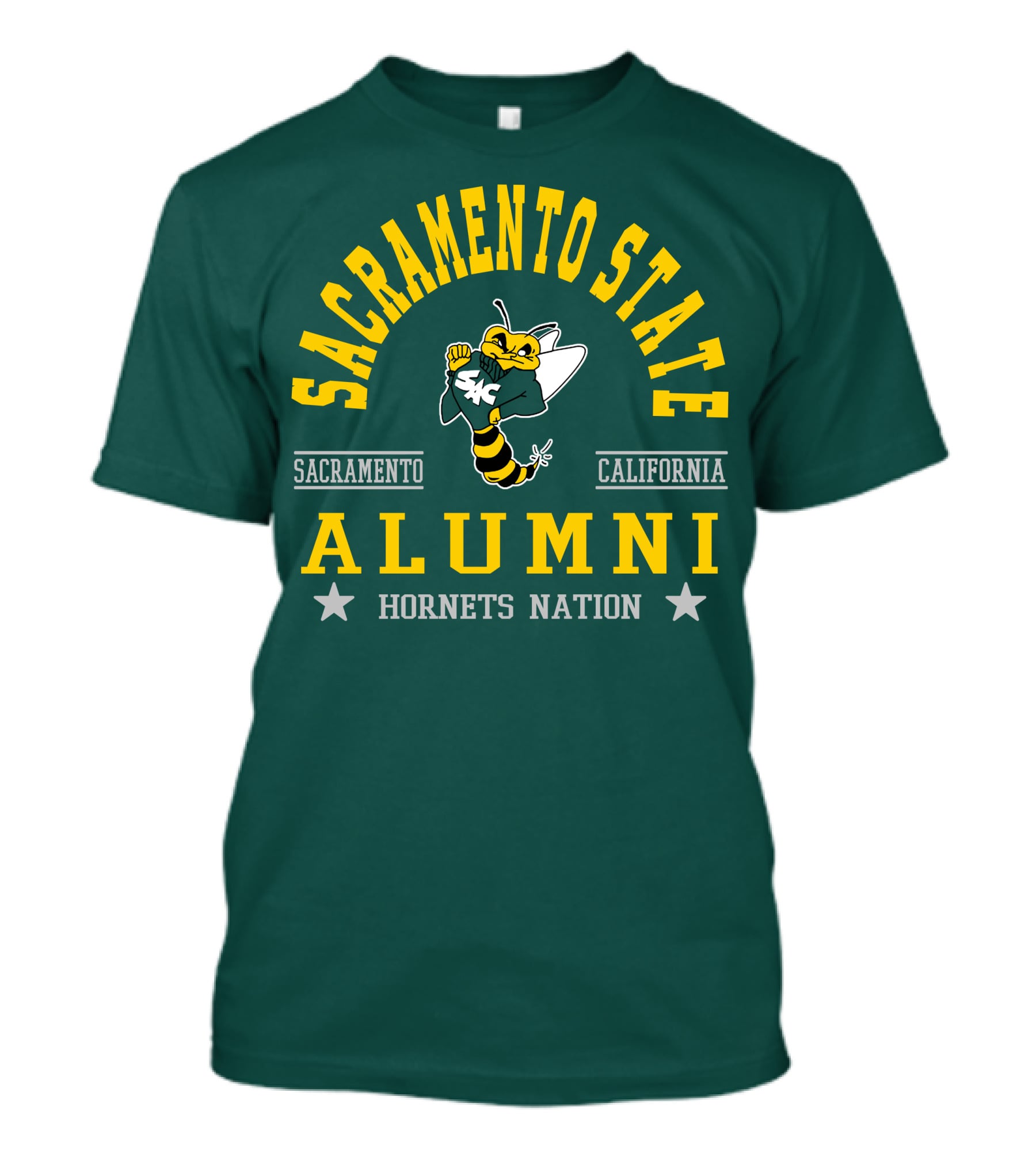 Sacramento State Alumni Hornets Nation Sacramento California T-Shirt