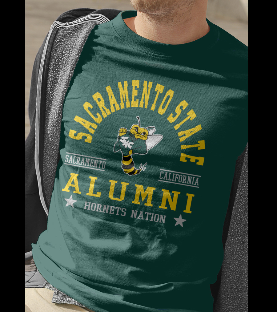 Sacramento State Alumni Hornets Nation Sacramento California T-Shirt