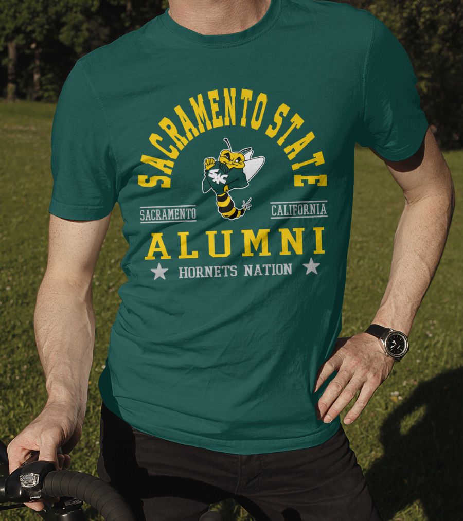 Sacramento State Alumni Hornets Nation Sacramento California T-Shirt