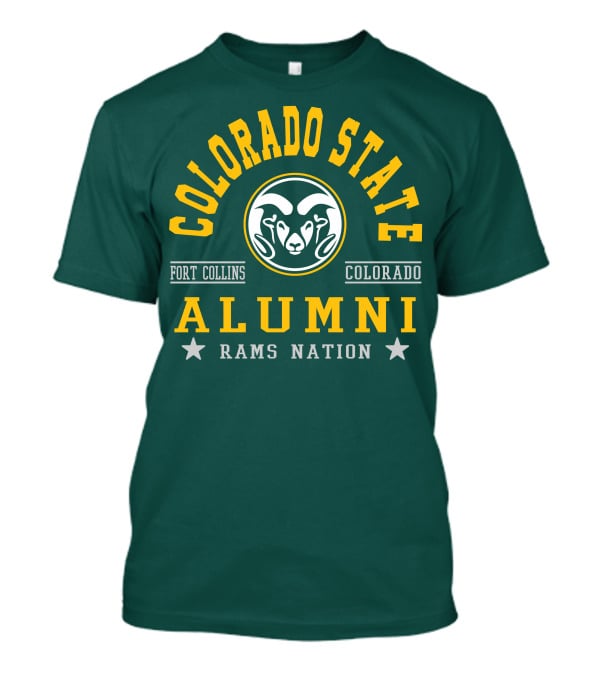 Colorado State Alumni Rams Nation Fort Collins Colorado T-Shirt
