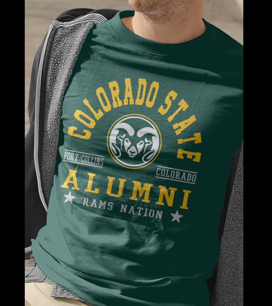 Colorado State Alumni Rams Nation Fort Collins Colorado T-Shirt