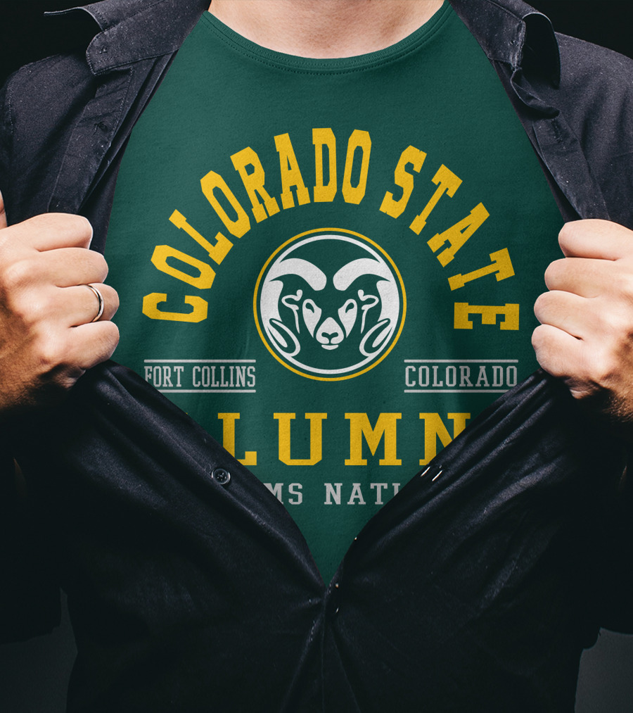 Colorado State Alumni Rams Nation Fort Collins Colorado T-Shirt