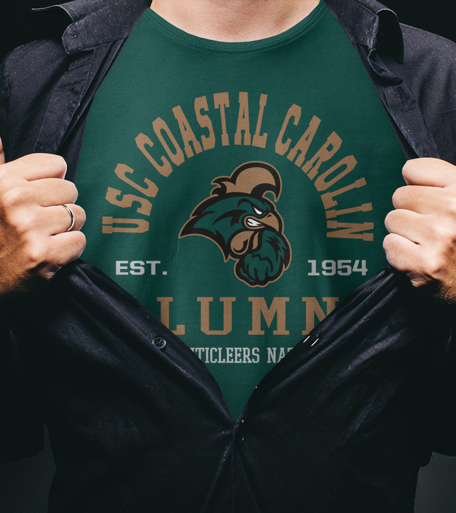 USC Coastal Carolina Chanticleers Alumni Est. 1954 Nation T-Shirt