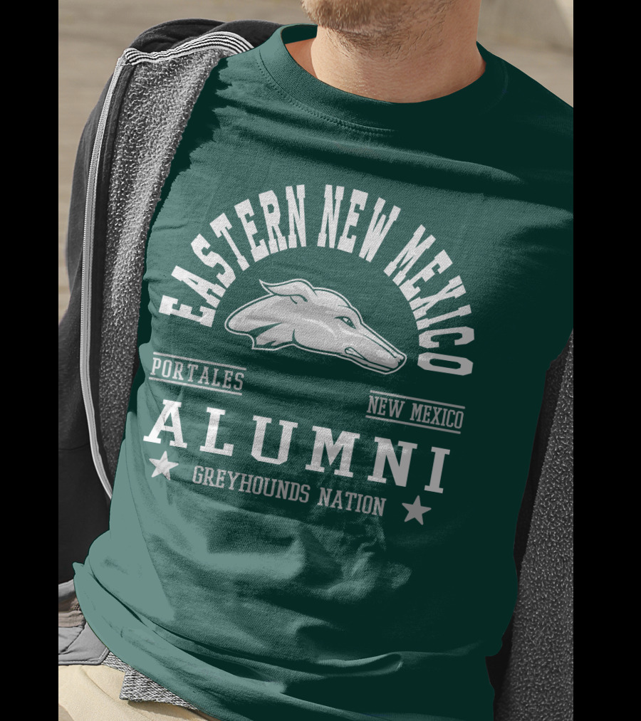 Eastern New Mexico University Portales Alumni Greyhounds Nation T-Shirt