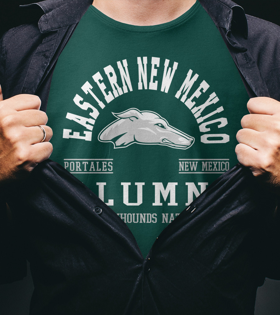 Eastern New Mexico University Portales Alumni Greyhounds Nation T-Shirt