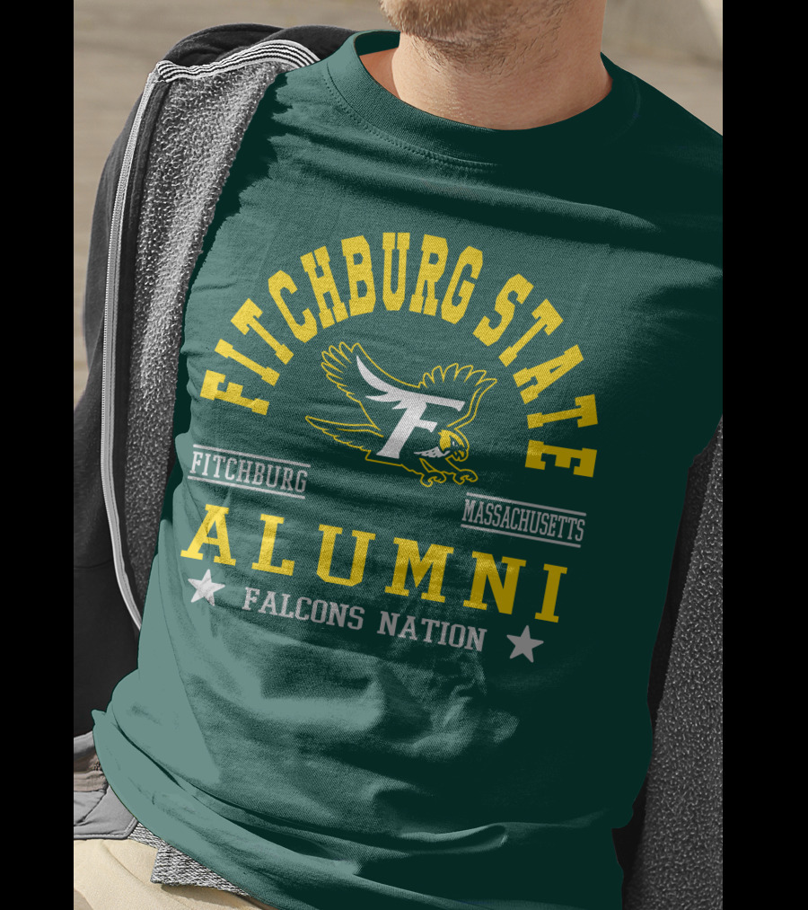 Fitchburg State Alumni Falcons Nation Massachusetts T-Shirt