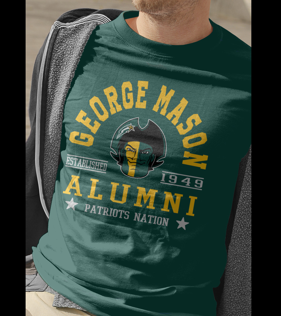 George Mason University Alumni Established 1949 Patriots Nation T-Shirt