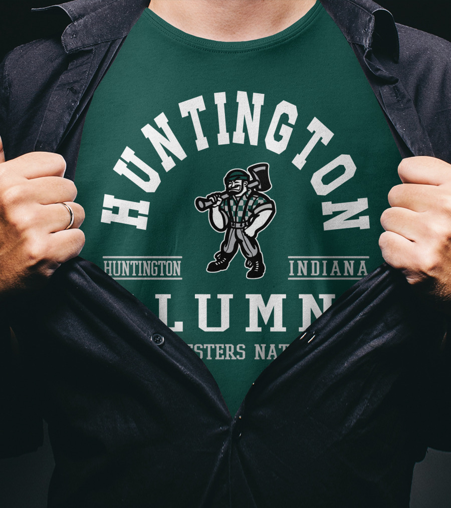 Huntington Indiana Alumni Foresters Nation T-Shirt