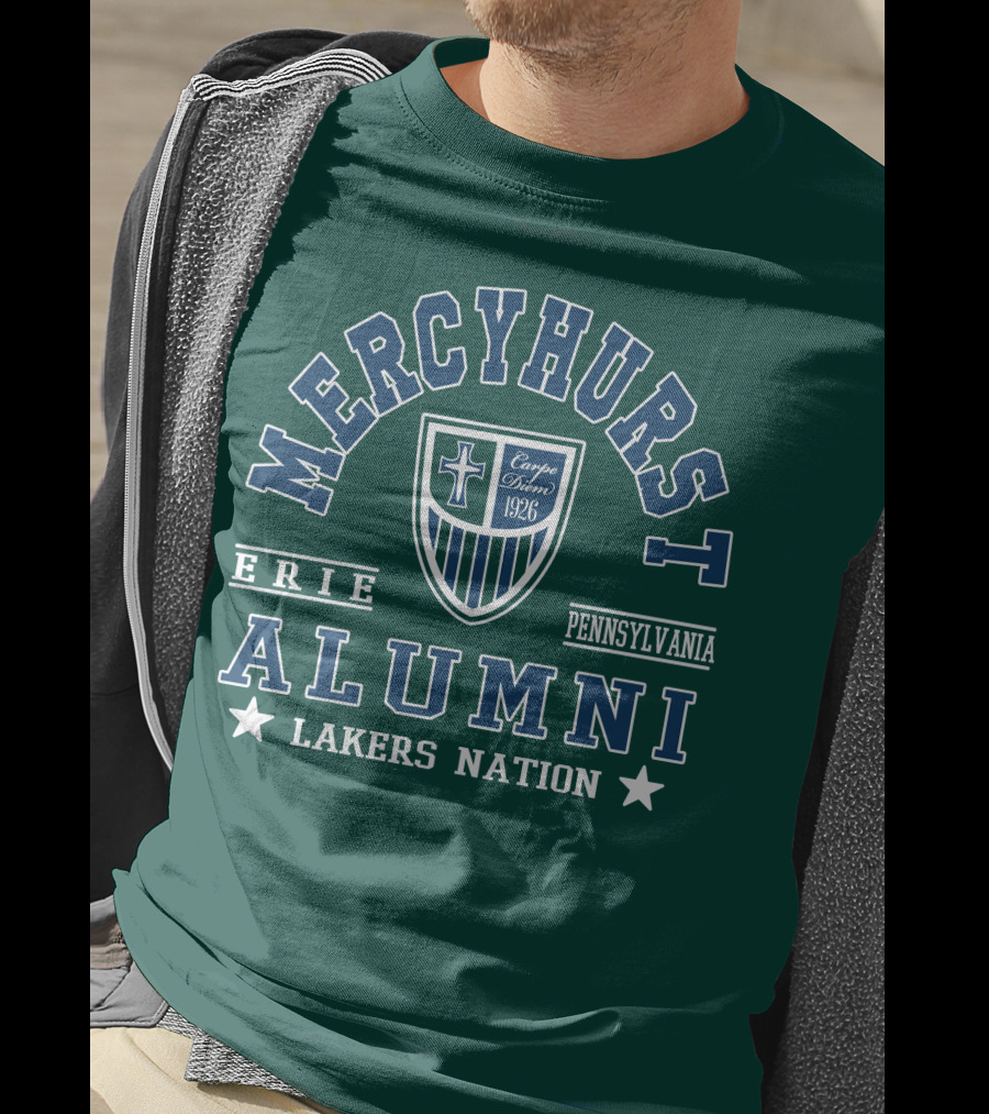 Mercyhurst Alumni Erie Pennsylvania Carpe Diem 1926 Lakers Nation T-Shirt