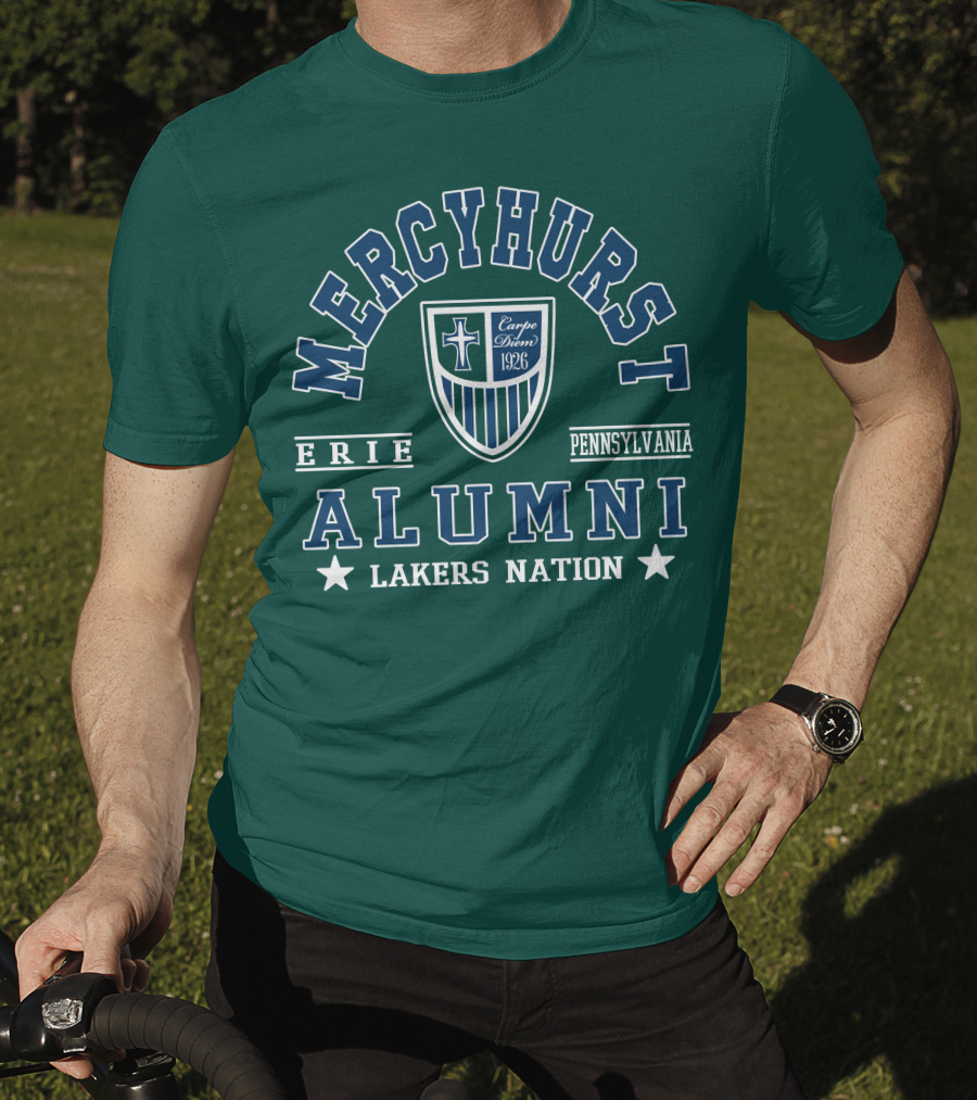 Mercyhurst Alumni Erie Pennsylvania Carpe Diem 1926 Lakers Nation T-Shirt