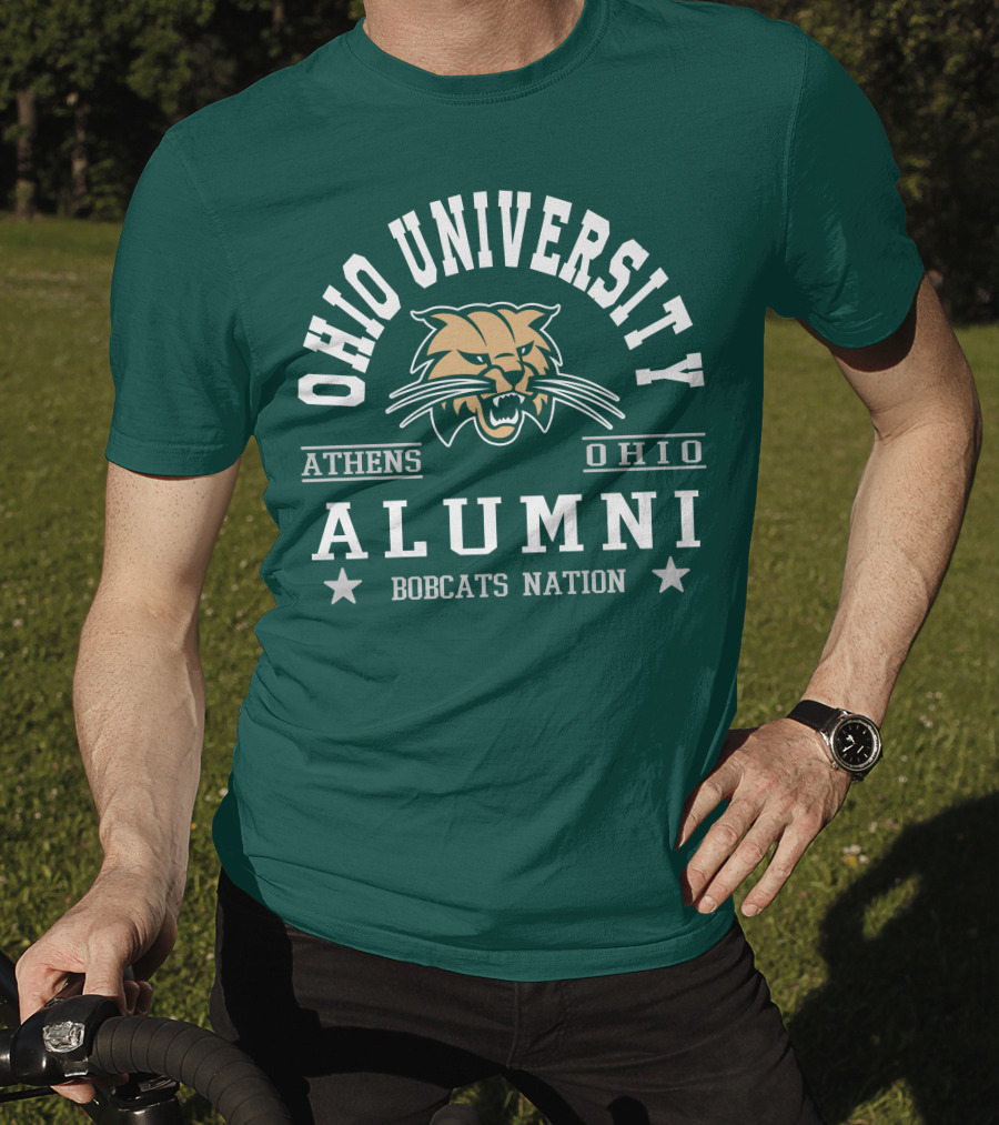 Ohio University Alumni Athens Ohio Bobcats Nation T-Shirt