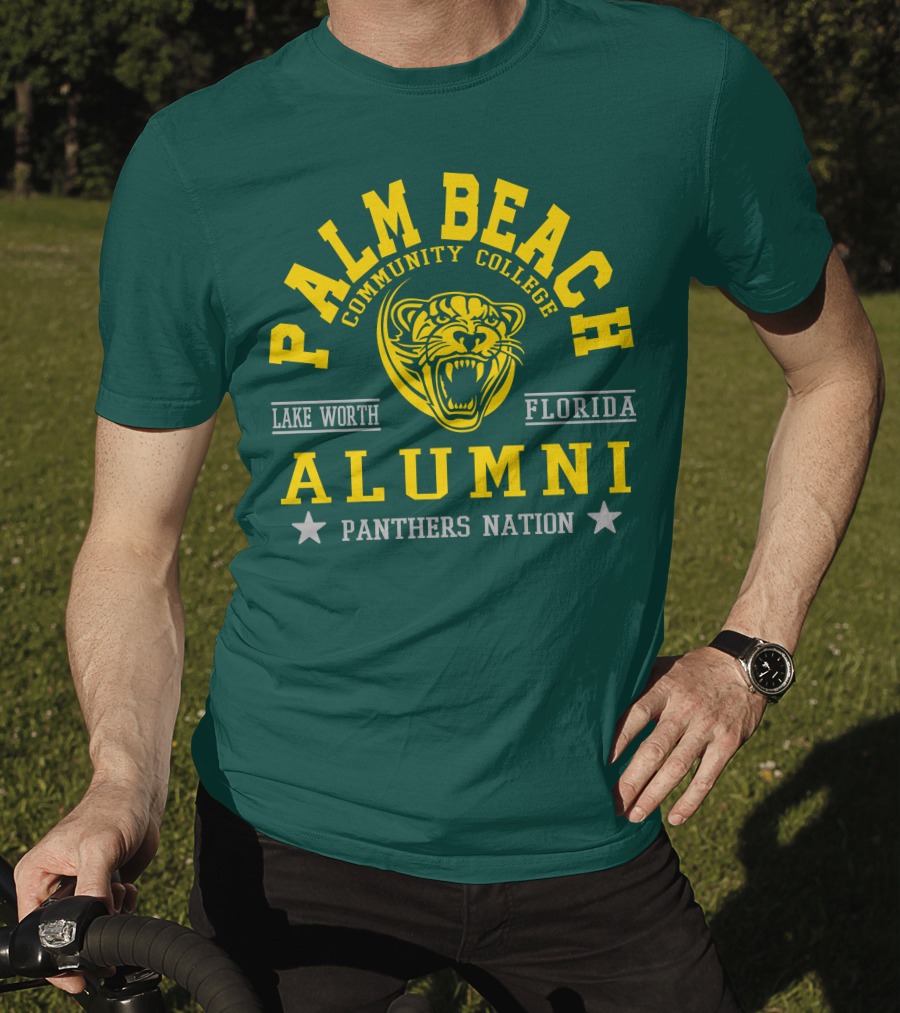 Palm Beach Community College Lake Worth Florida Alumni Panthers Nation T-Shirt