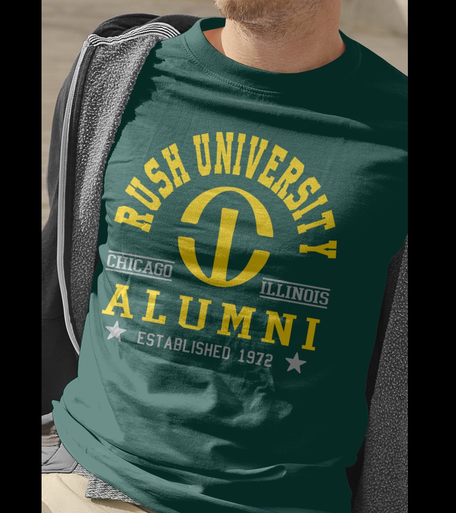 Rush University Alumni Chicago Illinois Established 1972 T-Shirt