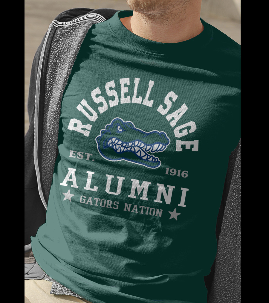 Russell Sage Gators Alumni Nation Est. 1916 T-Shirt
