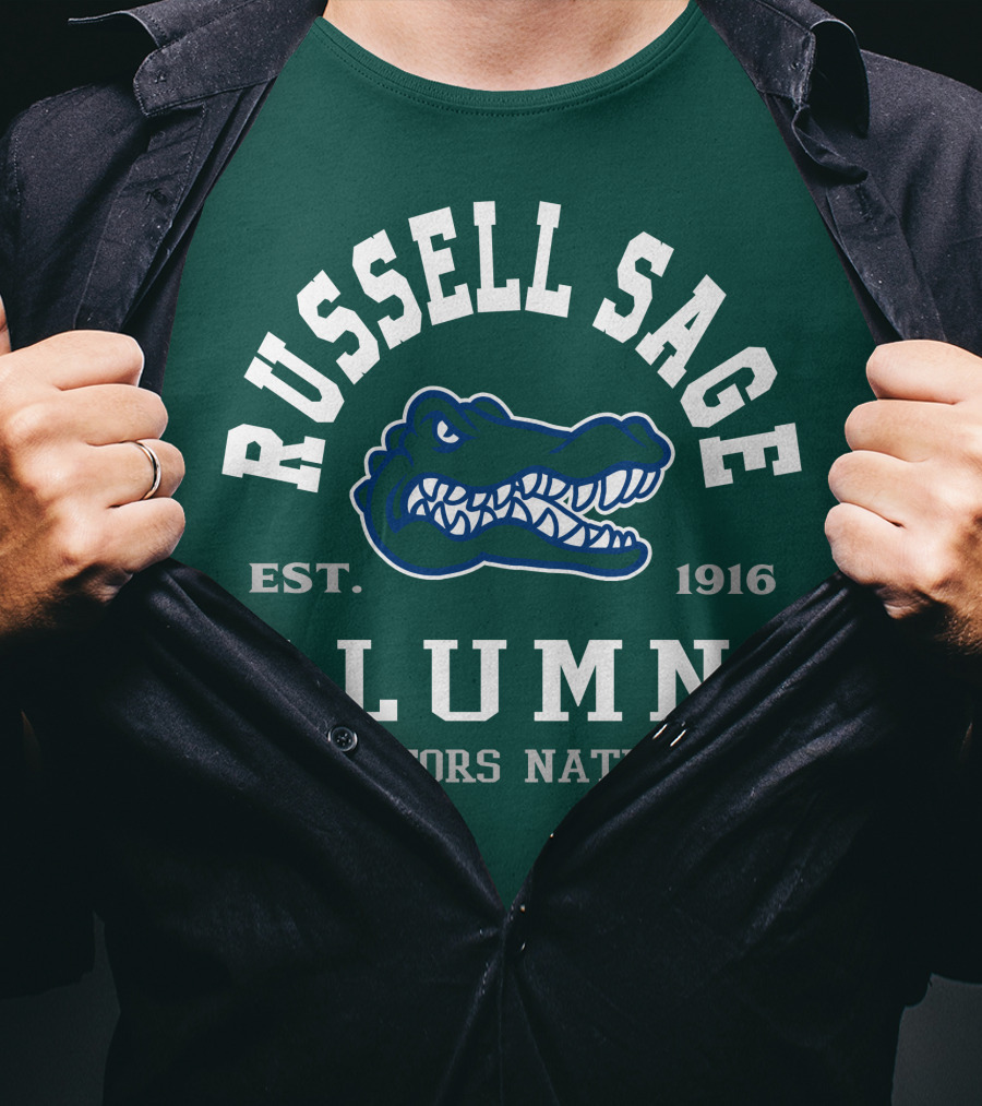 Russell Sage Gators Alumni Nation Est. 1916 T-Shirt