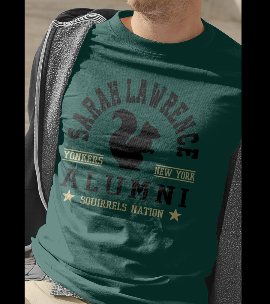 Sarah Lawrence College Yonkers New York Alumni Squirrels Nation T-Shirt