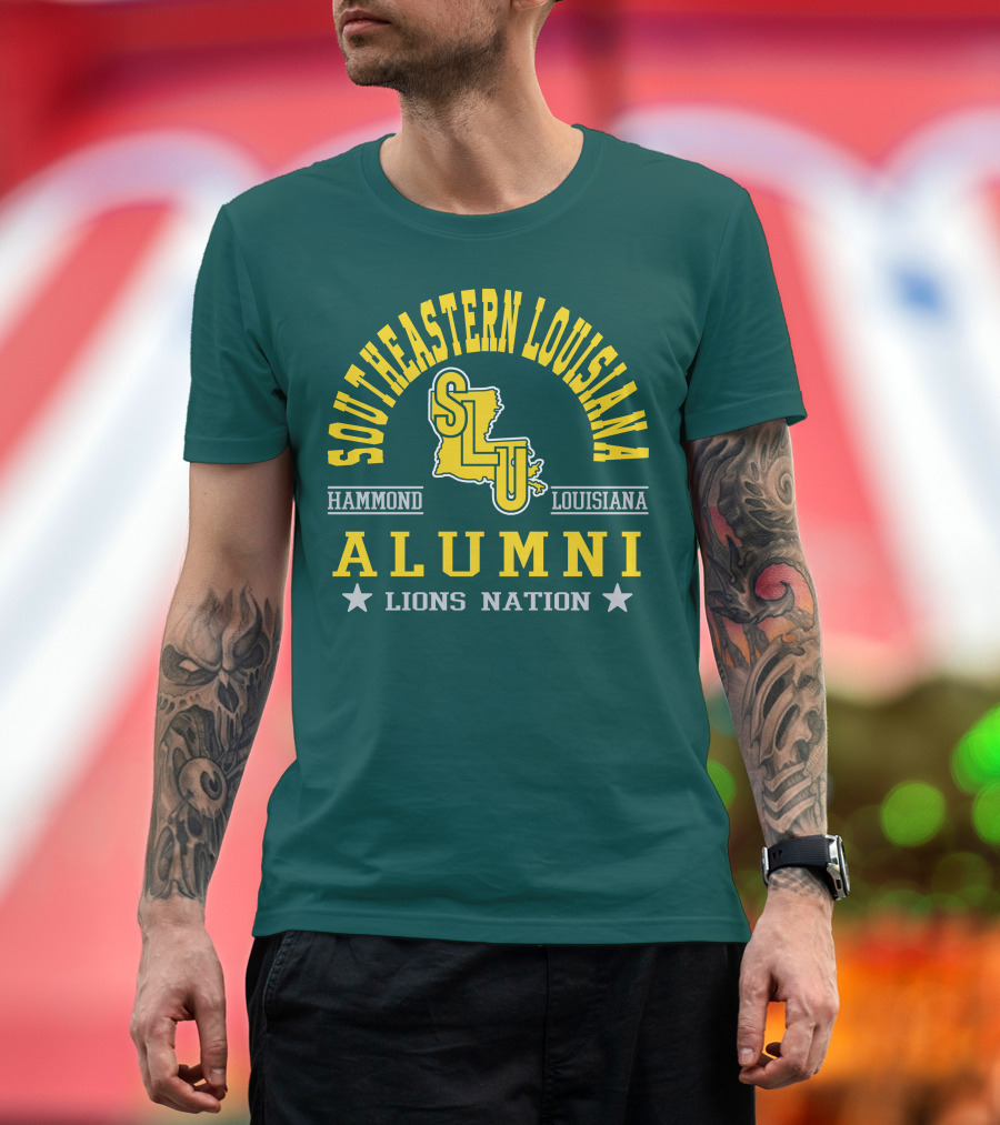 Southeastern Louisiana Alumni SLU Lions Nation Hammond Louisiana T-Shirt