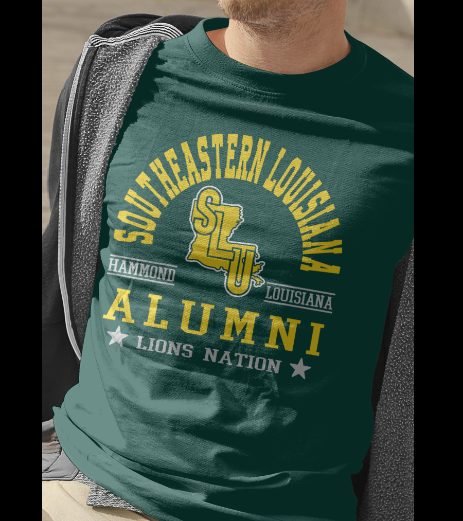 Southeastern Louisiana Alumni SLU Lions Nation Hammond Louisiana T-Shirt