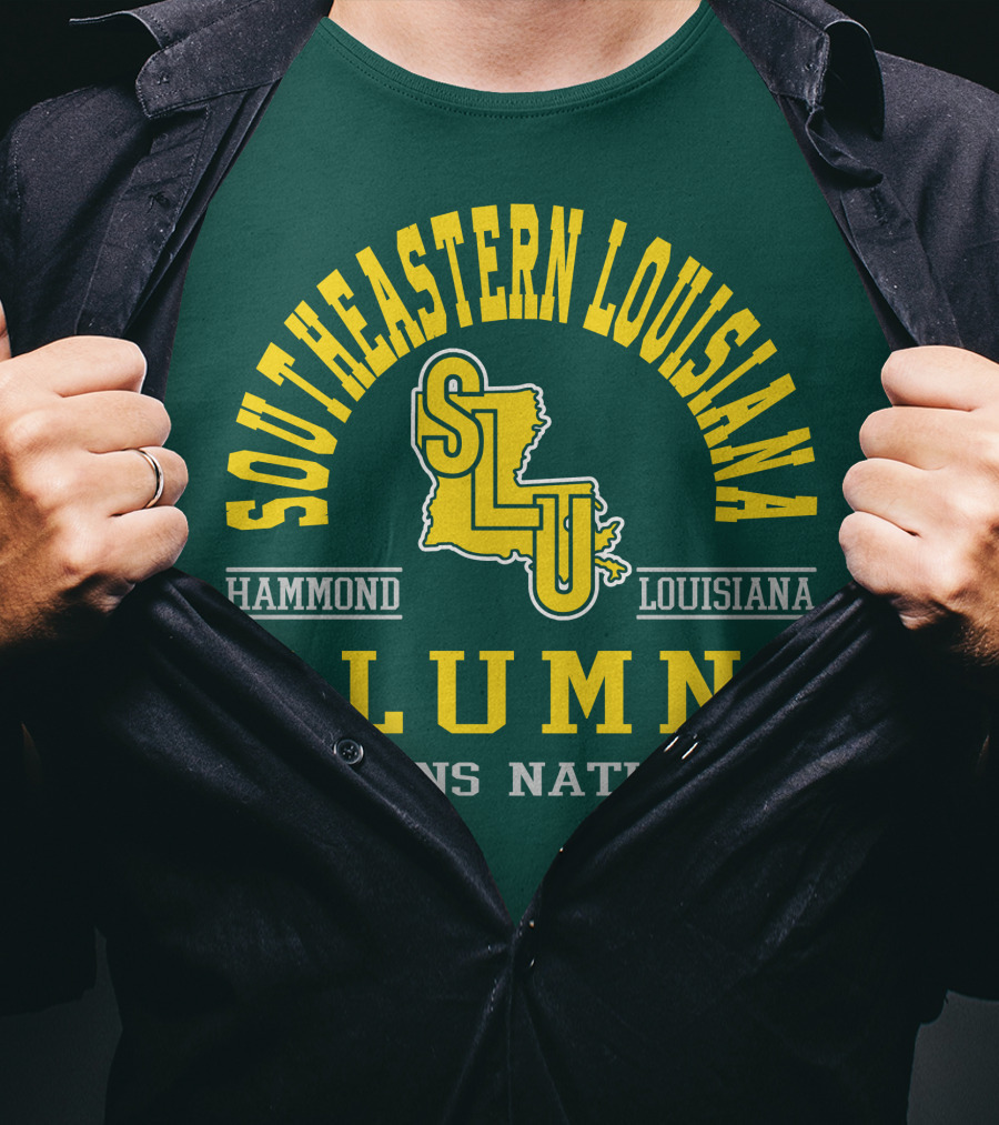 Southeastern Louisiana Alumni SLU Lions Nation Hammond Louisiana T-Shirt