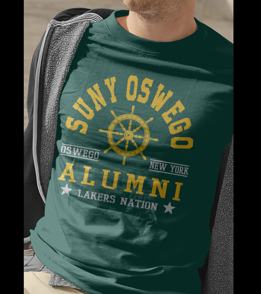 SUNY Oswego Alumni New York Lakers Nation T-Shirt