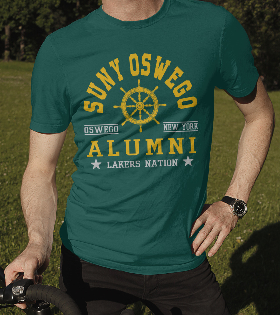 SUNY Oswego Alumni New York Lakers Nation T-Shirt